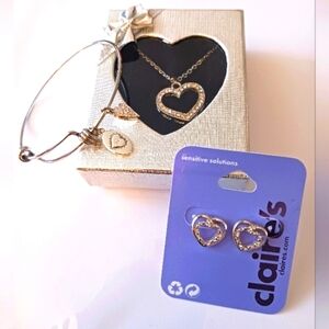 HEARTS- Rhinestone Heart Valentine Bundle.